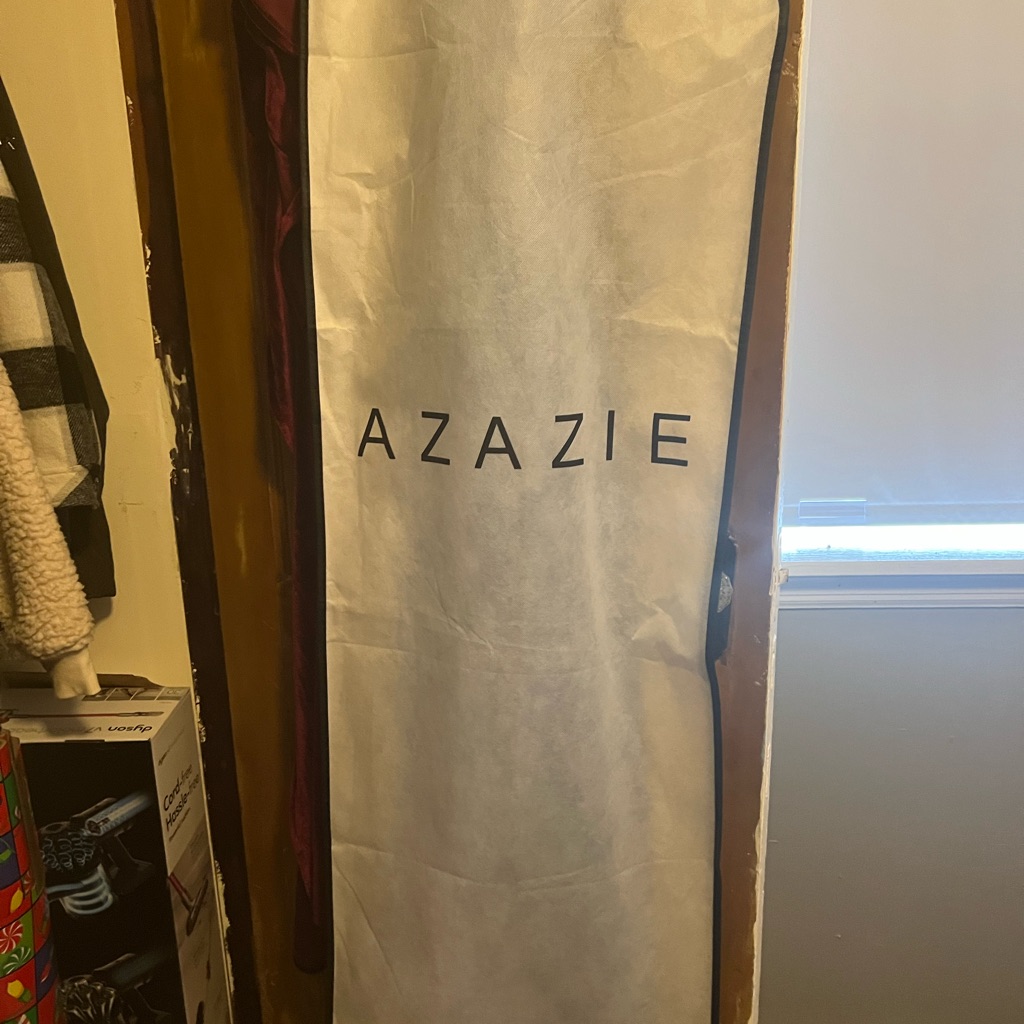 Azazie Jacey - Blue Jay Dress. Size A6
